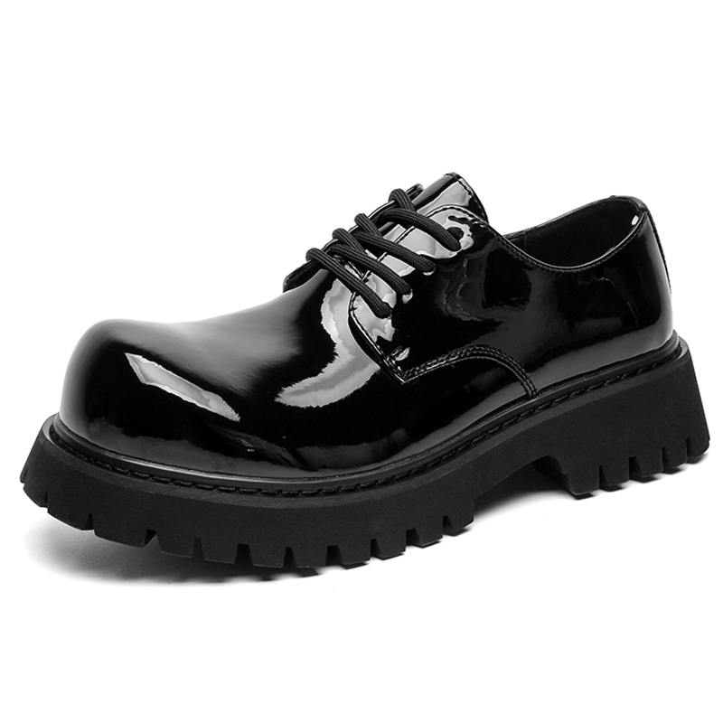 V05 Повседневные туфли мужские ярко-черные
V05 Повседневные туфли мужские ярко-черные