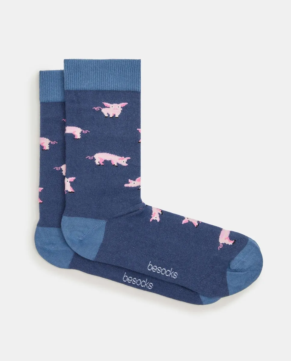 Высокие унисекс носки из органического хлопка Besocks, темно-синий
Высокие унисекс носки из органического хлопка Besocks, темно-синий