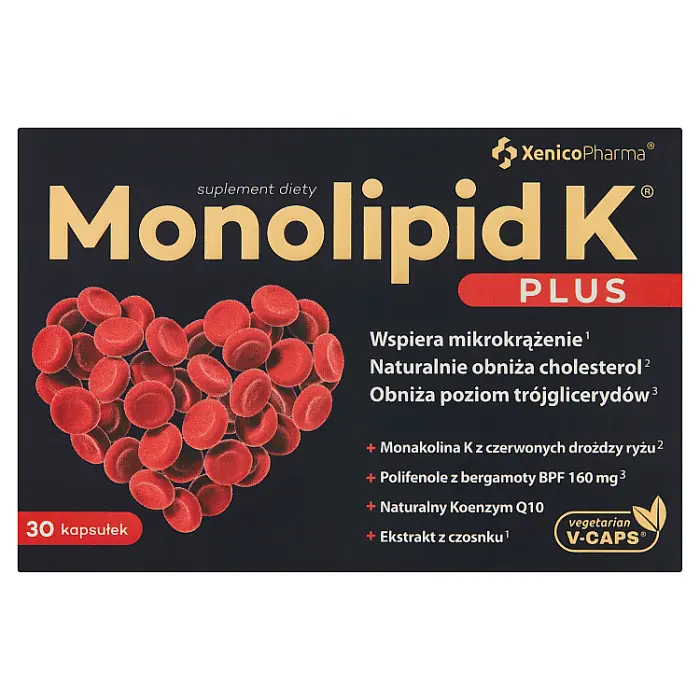 Капсулы, поддерживающие нормальный уровень холестерина Monolipid K Plus, 30 шт
Капсулы, поддерживающие нормальный уровень холестерина Monolipid K Plus, 30 шт