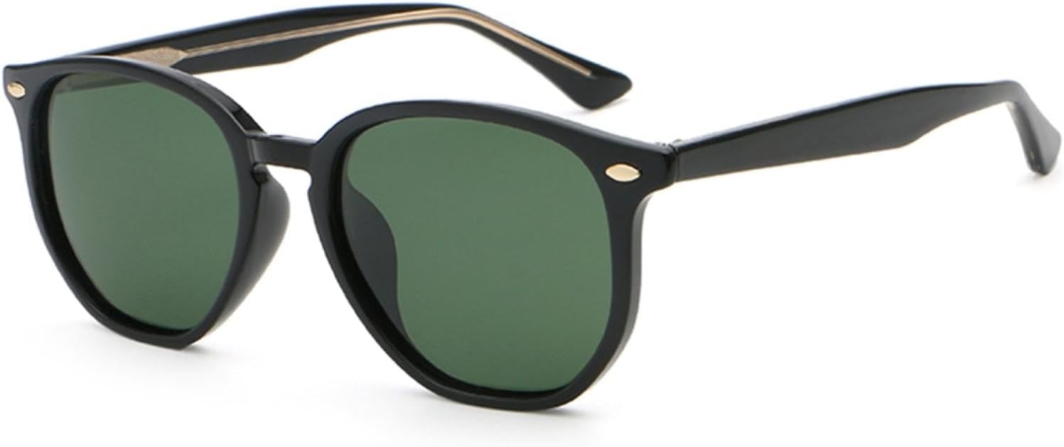 Солнцезащитные очки в черной оправе для женщин, поляризованные солнцезащитные очки для мужчин с зелено-коричневой оправой и защитой от УФ-излучения UV400 SZVVBKK, Black With Green
Солнцезащитные очки в черной оправе для женщин, поляризованные солнцезащитные очки для мужчин с зелено-коричневой оправой и защитой от УФ-излучения UV400 SZVVBKK, Black With Green