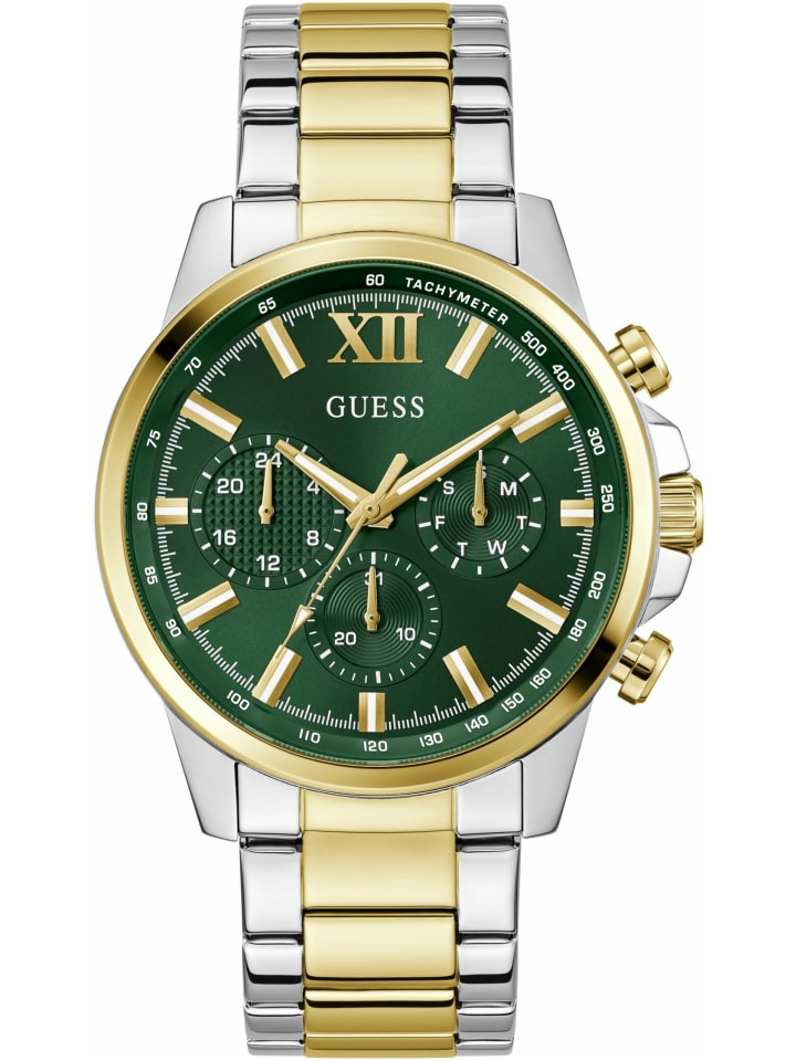 Guess Мужские аналоговые часы серебристого цвета
Guess Мужские аналоговые часы серебристого цвета