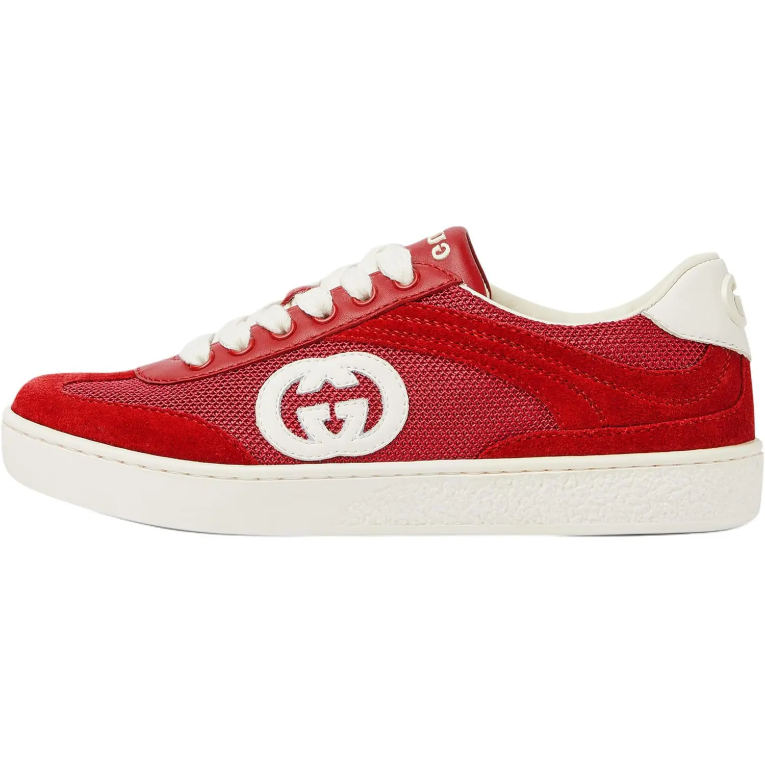 GUCCI Низкие детские кроссовки для скейтбординга, красные
GUCCI Низкие детские кроссовки для скейтбординга, красные