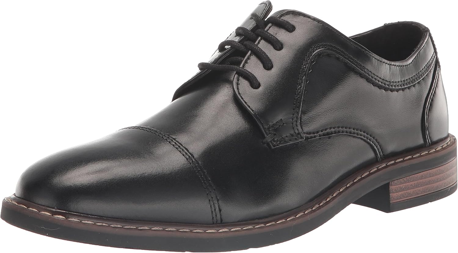 Мужские кожаные туфли Nunn Bush Hayden с закрытым носком и шнуровкой для повседневной и официальной носки, черный
Мужские кожаные туфли Nunn Bush Hayden с закрытым носком и шнуровкой для повседневной и официальной носки, черный