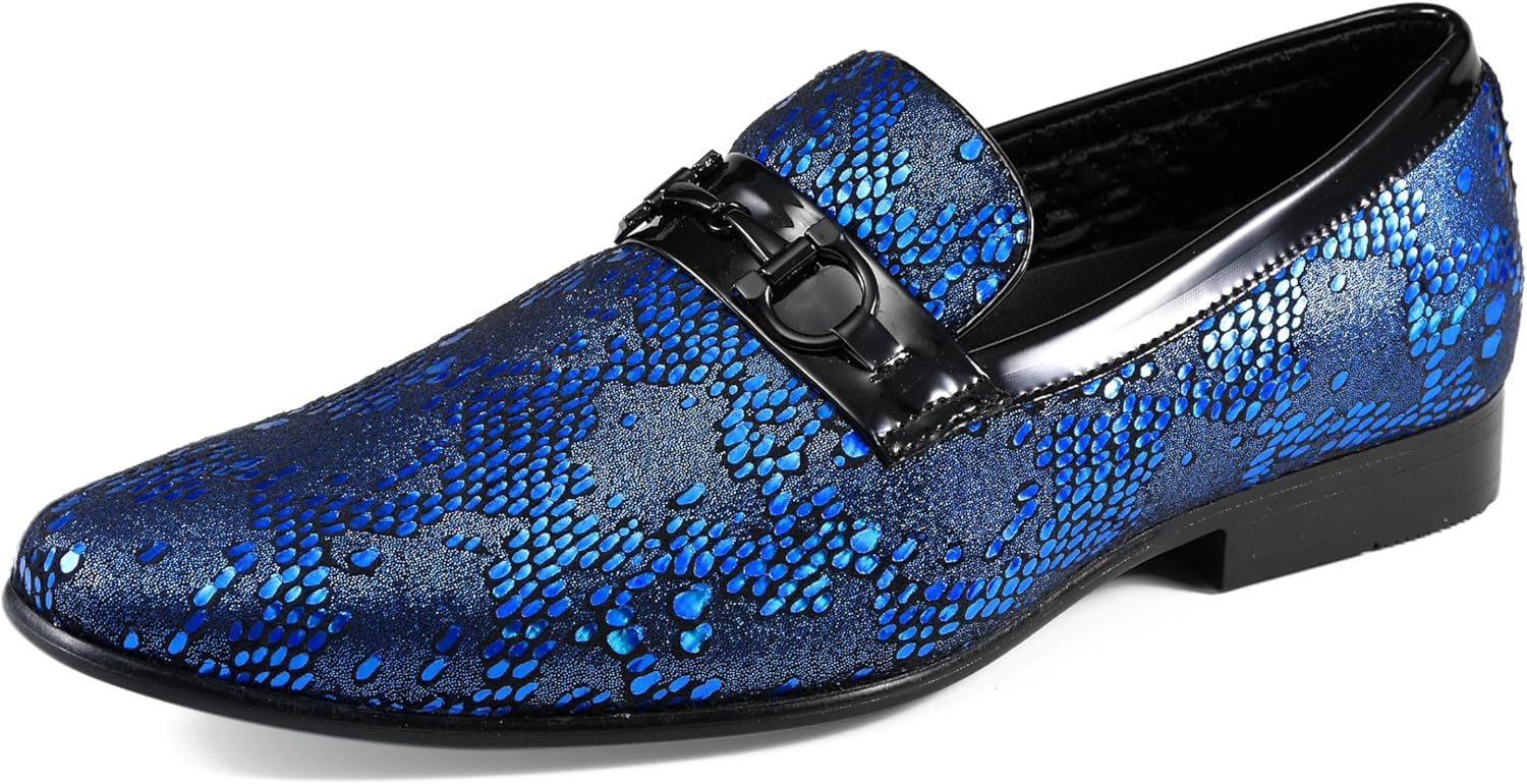 Мужские лоферы Amali Erin с узором пейсли и металлическим эффектом, без шнурков, и вечеринок, Royal (Julian)
Мужские лоферы Amali Erin с узором пейсли и металлическим эффектом, без шнурков, и вечеринок, Royal (Julian)