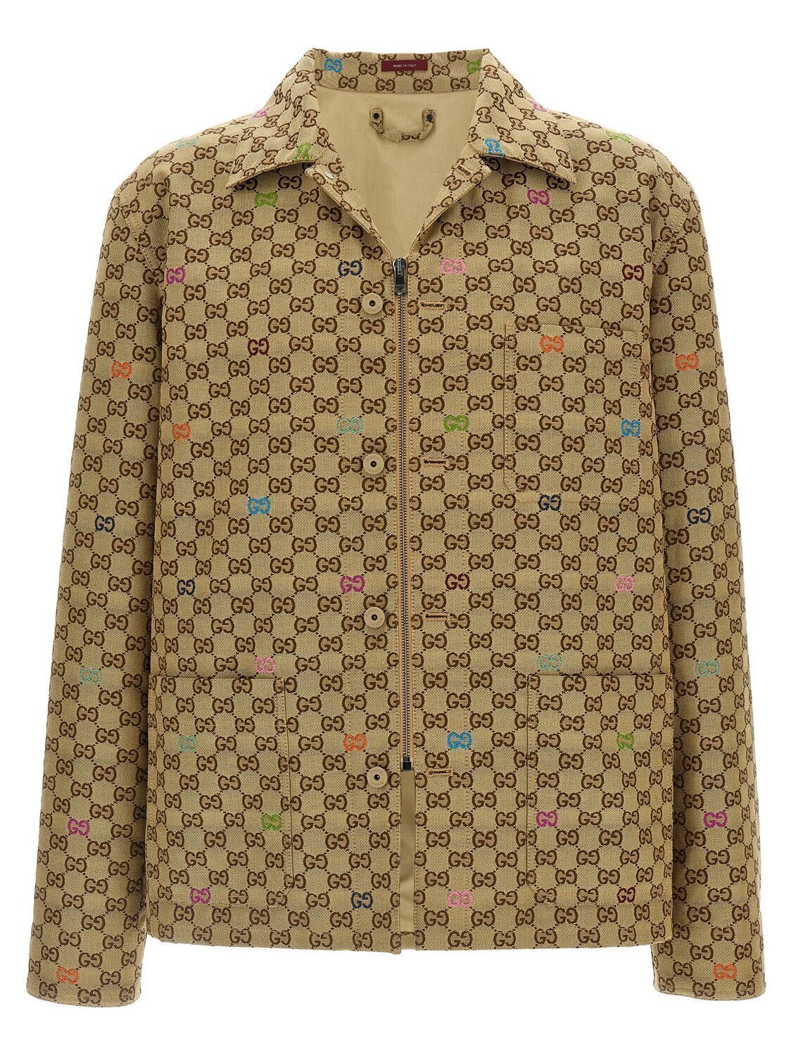 Многоцветная жаккардовая куртка GUCCI, мультиколор
Многоцветная жаккардовая куртка GUCCI, мультиколор