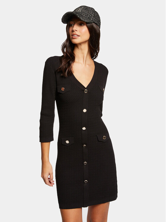 Трикотажное платье приталенного кроя Morgan, черный
Трикотажное платье приталенного кроя Morgan, черный