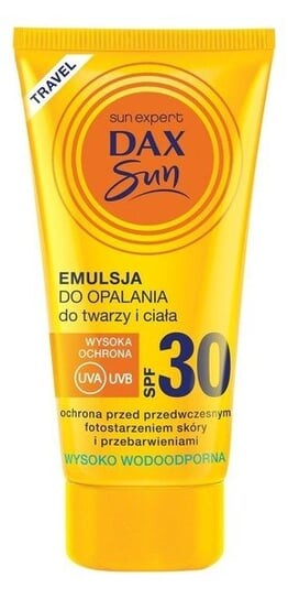 Эмульсия для загара для лица и тела, SPF 30, 50 мл Dax Sun
Эмульсия для загара для лица и тела, SPF 30, 50 мл Dax Sun