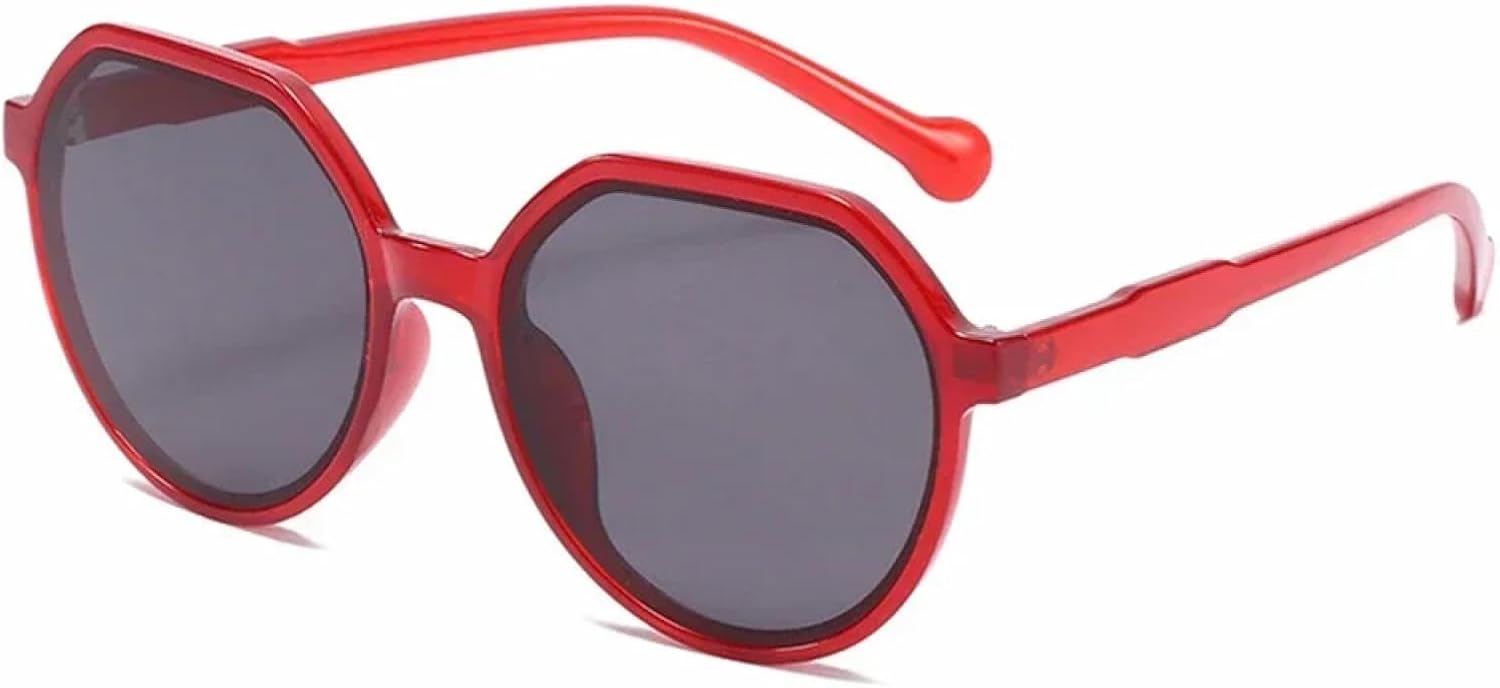 Солнцезащитные очки с защитой от УФ-излучения UV400 | Круглая оправа, большая оправа | Для женщин и мужчин, для занятий спортом на открытом воздухе и вождения DSVIGF, Red-gray
Солнцезащитные очки с защитой от УФ-излучения UV400 | Круглая оправа, большая оправа | Для женщин и мужчин, для занятий спортом на открытом воздухе и вождения DSVIGF, Red-gray