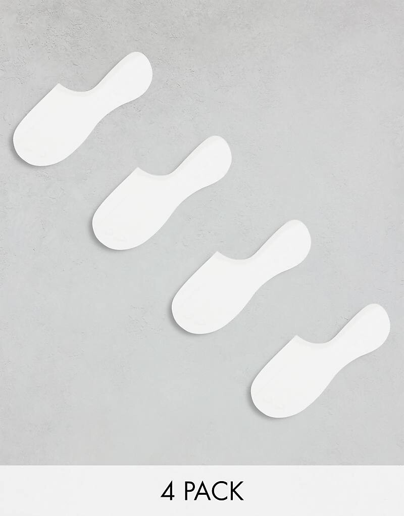 Lindex – Комплект из 4 пар белых низких спортивных носков
Lindex – Комплект из 4 пар белых низких спортивных носков