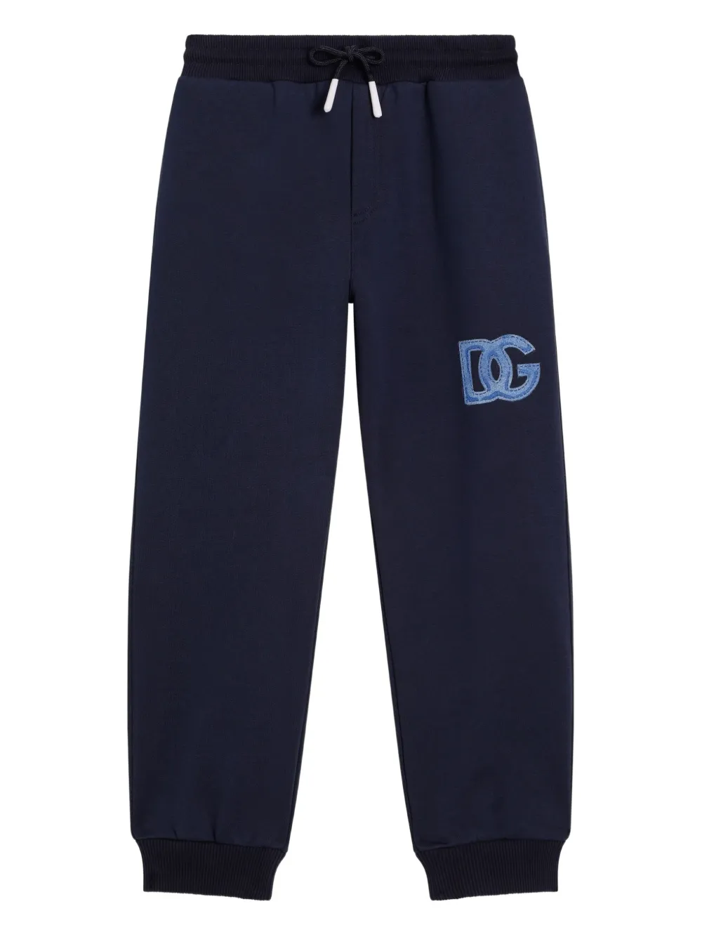 Спортивные брюки с вышитым логотипом Dolce & Gabbana Kids, синий
Спортивные брюки с вышитым логотипом Dolce & Gabbana Kids, синий