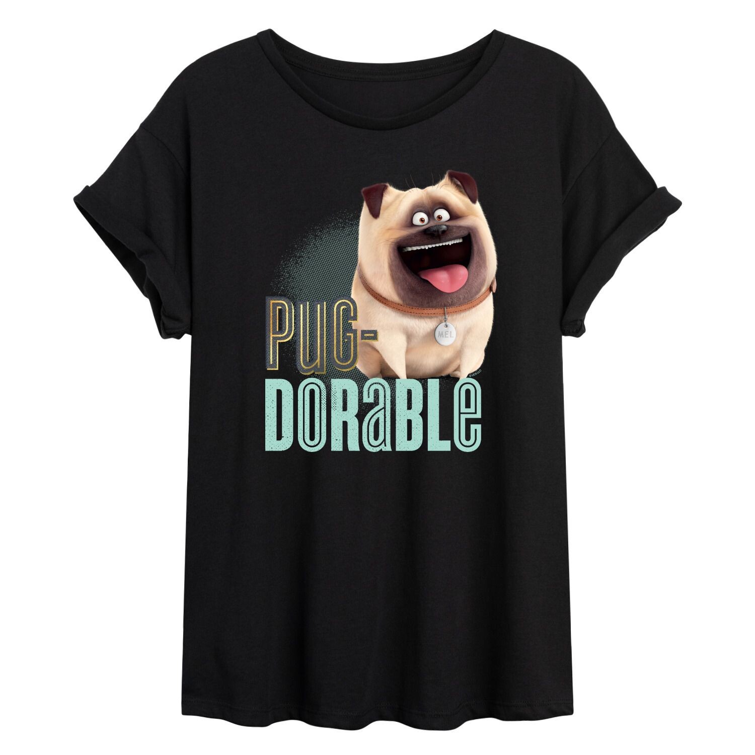 Футболка с струящимся рисунком мопса Junior's Secret Life Pets Licensed Character
Футболка с струящимся рисунком мопса Junior's Secret Life Pets Licensed Character