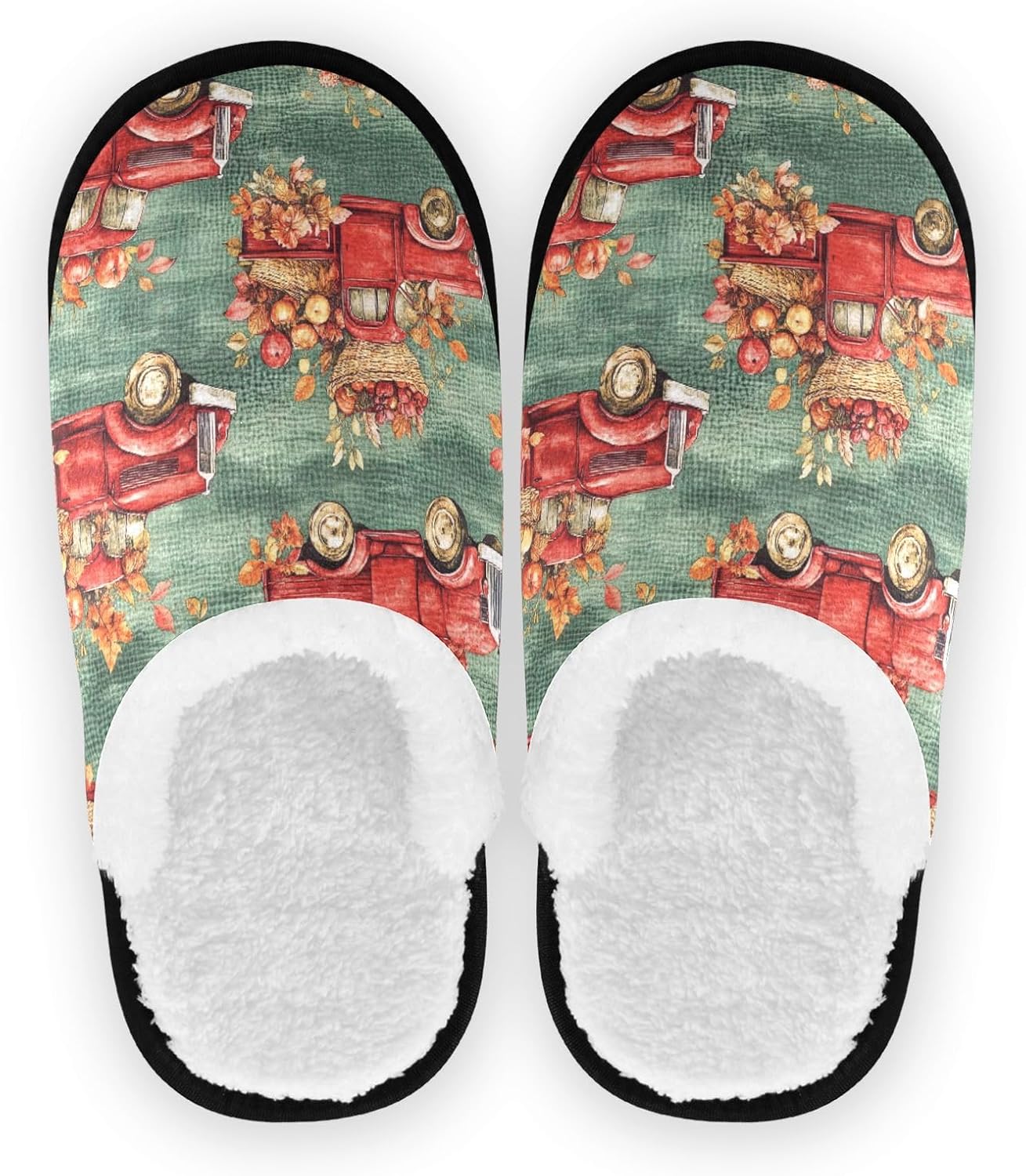 Зимние рождественские домашние тапочки UMIRIKO с красной машинкой для женщин и мужчин, моющиеся, с нескользящей подошвой, с сумкой для хранения для путешествий и спа 20858888
Зимние рождественские домашние тапочки UMIRIKO с красной машинкой для женщин и мужчин, моющиеся, с нескользящей подошвой, с сумкой для хранения для путешествий и спа 20858888