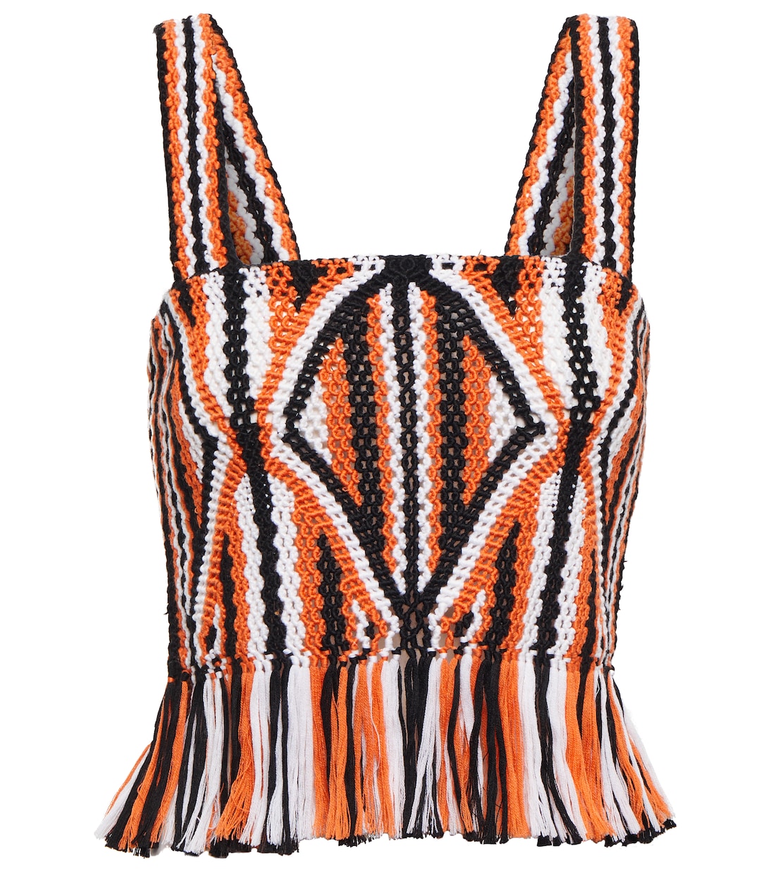 Майка-топ Амалия из макраме Gabriela Hearst, Spice Multi
Майка-топ Амалия из макраме Gabriela Hearst, Spice Multi
