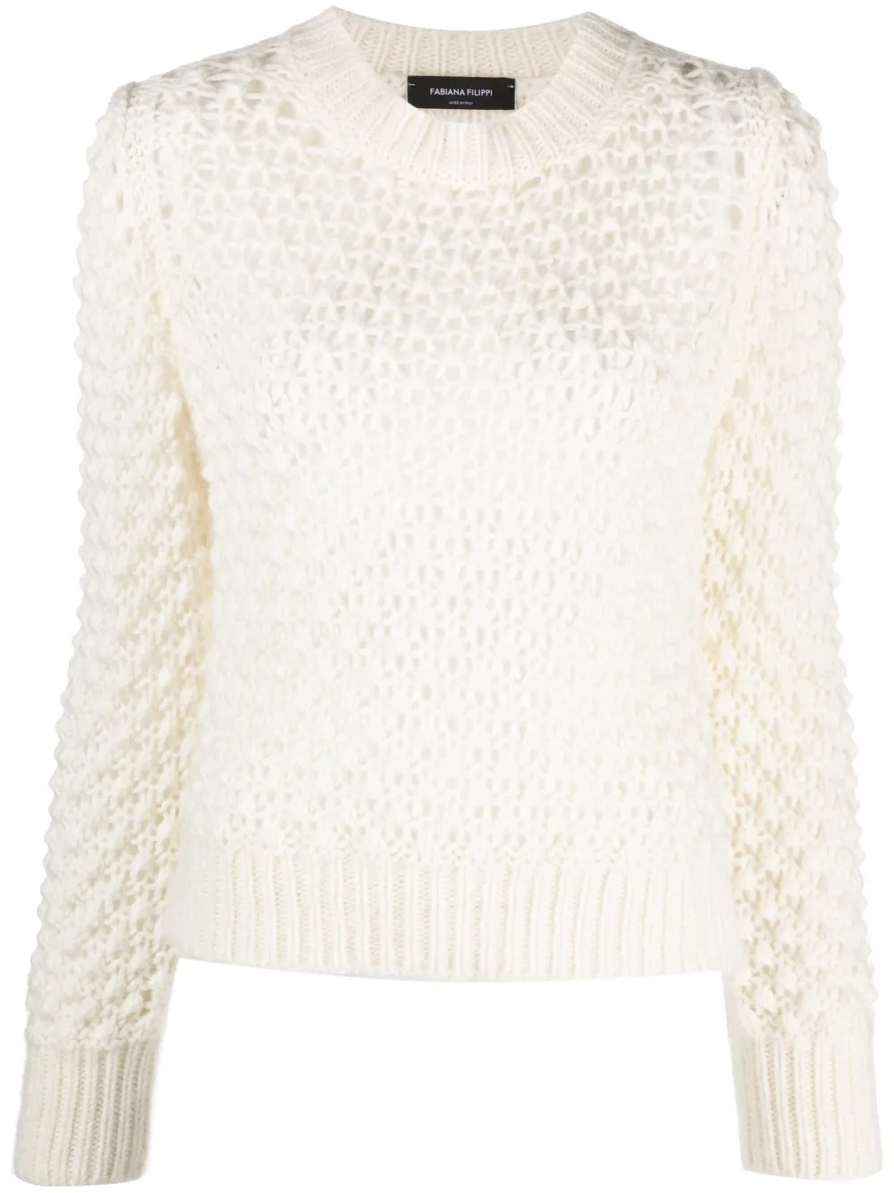 Джемпер рыхлой вязки Fabiana Filippi, белый
Джемпер рыхлой вязки Fabiana Filippi, белый