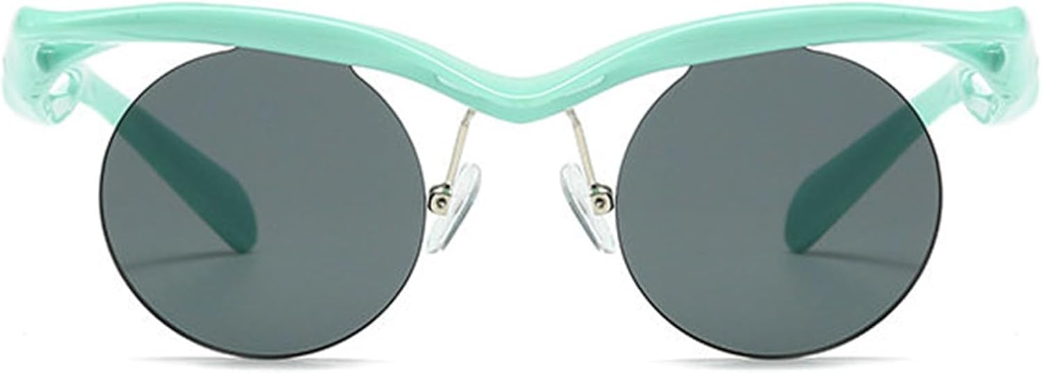 Солнцезащитные очки Helena Retro без оправы овальной формы для женщин и мужчин, модные круглые солнцезащитные очки в стиле Y2K, классические панк-очки с защитой от УФ-излучения UV400, C4
Солнцезащитные очки Helena Retro без оправы овальной формы для женщин и мужчин, модные круглые солнцезащитные очки в стиле Y2K, классические панк-очки с защитой от УФ-излучения UV400, C4
