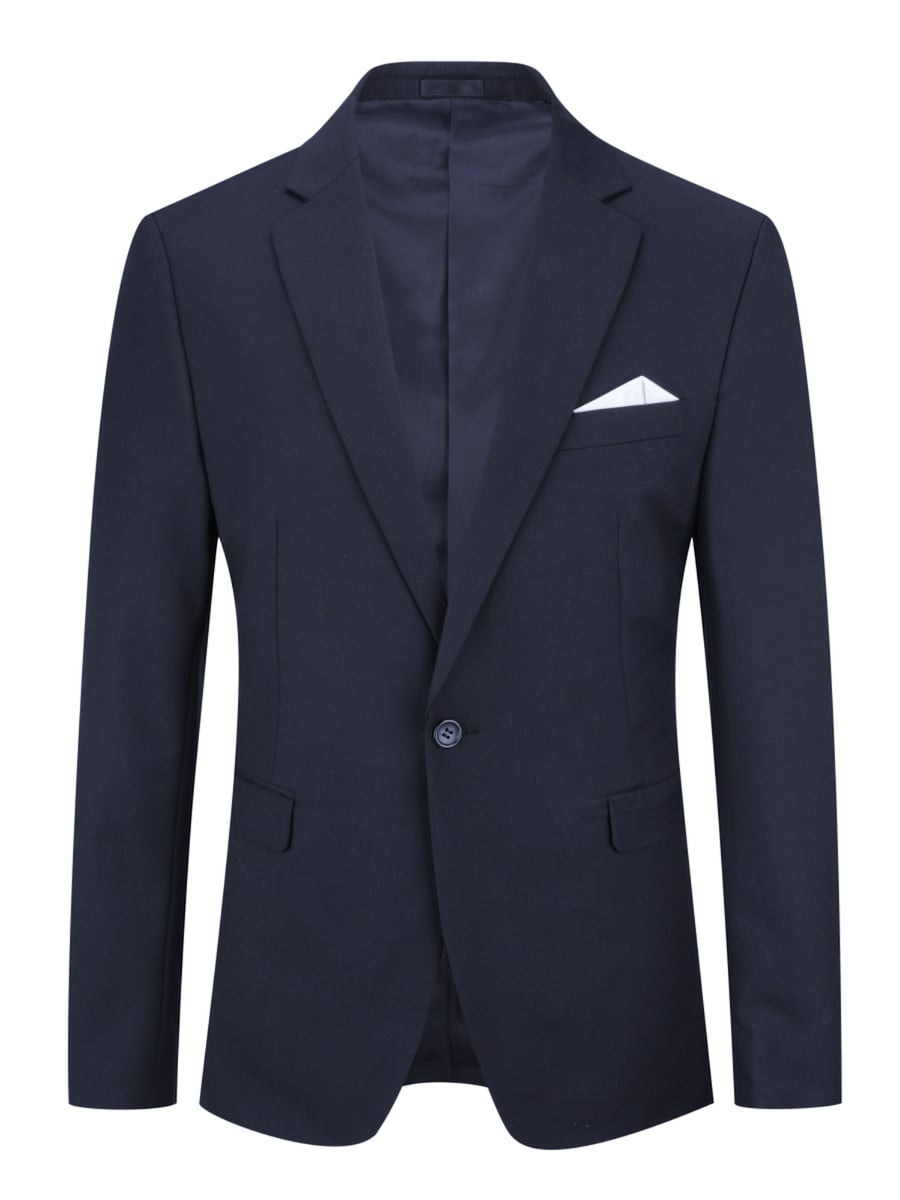Приталенный деловой блейзер Youthup, темно-синий
Приталенный деловой блейзер Youthup, темно-синий