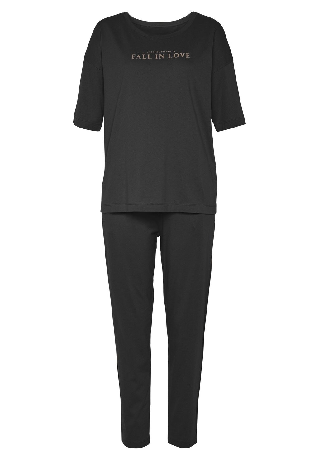 Пижамный комплект SET LASCANA, черный
Пижамный комплект SET LASCANA, черный