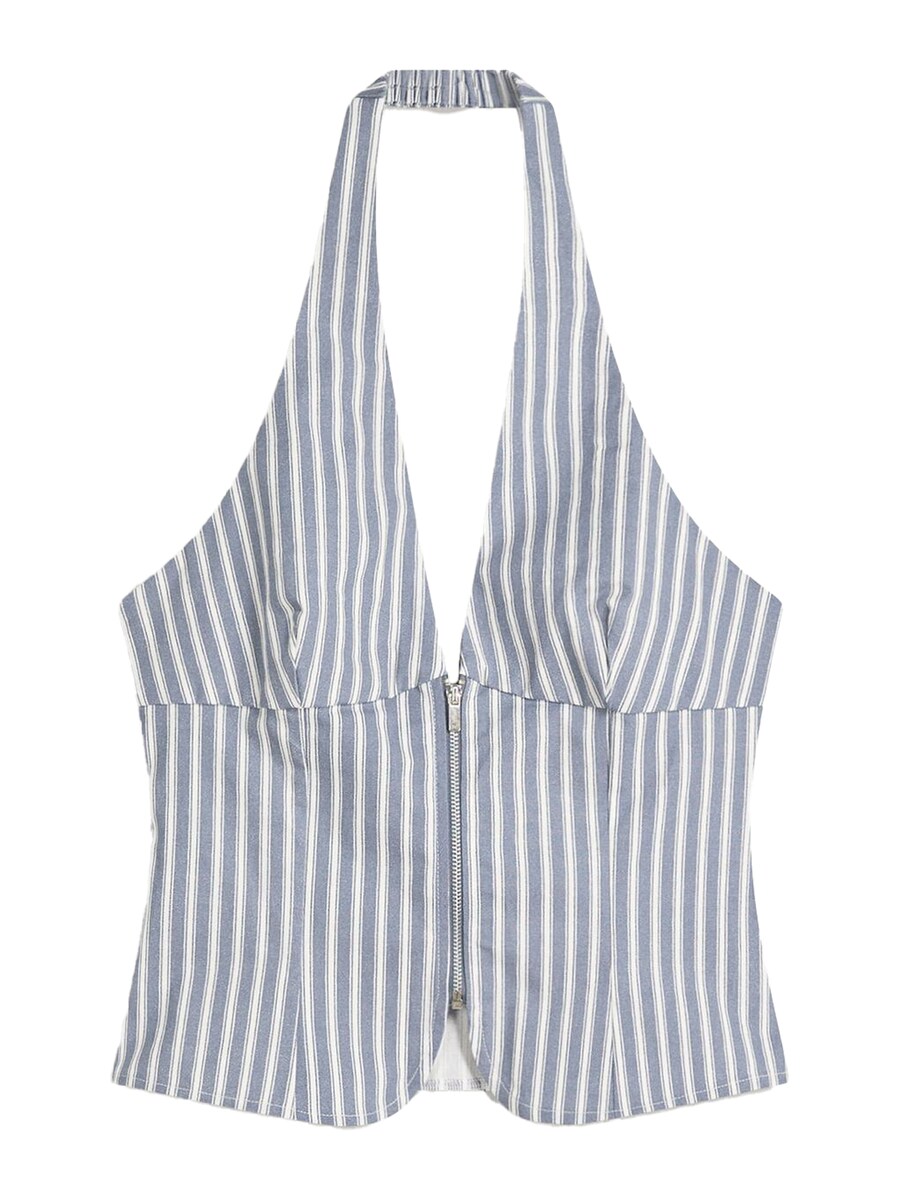 Топ Bershka, Dark blue
Топ Bershka, Dark blue