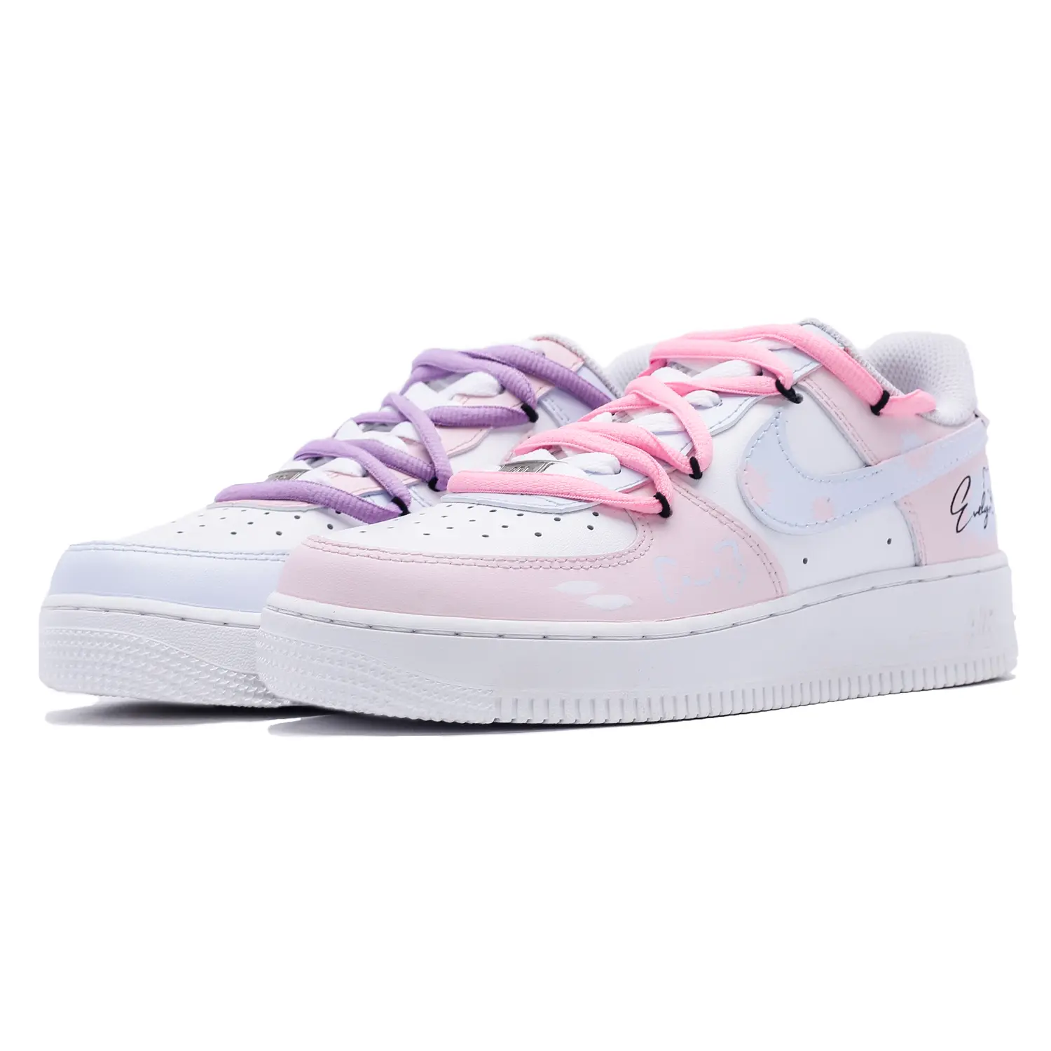 Кроссовки Air Force 1 White устойчивые к истиранию противоскользящие низкие для скейтбординга Nike, розовый/фиолетовый
Кроссовки Air Force 1 White устойчивые к истиранию противоскользящие низкие для скейтбординга Nike, розовый/фиолетовый