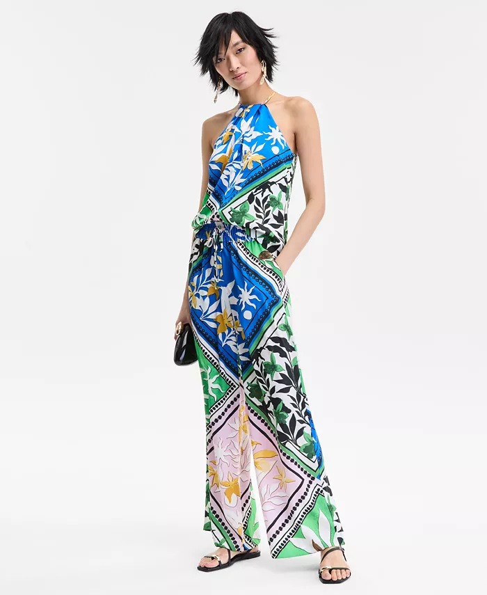 Женские укороченные брюки-клеш с принтом I.N.C. International Concepts, белый
Женские укороченные брюки-клеш с принтом I.N.C. International Concepts, белый