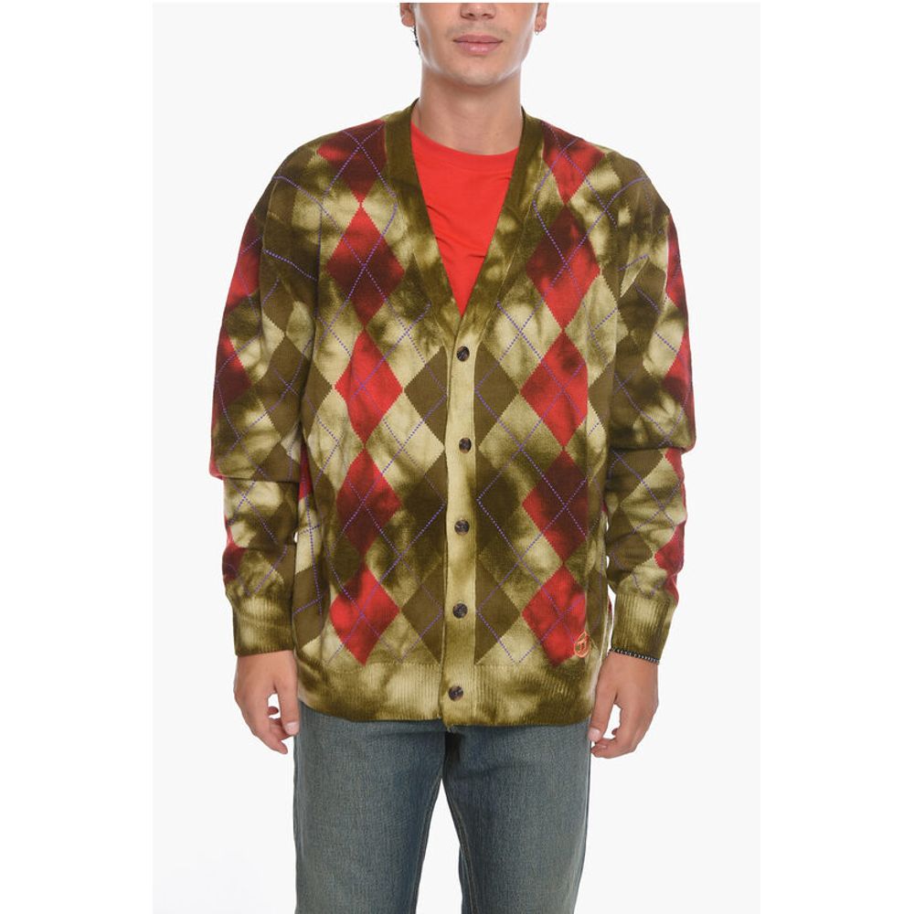 Зеленый шерстяной кардиган Diesel, Green
Зеленый шерстяной кардиган Diesel, Green