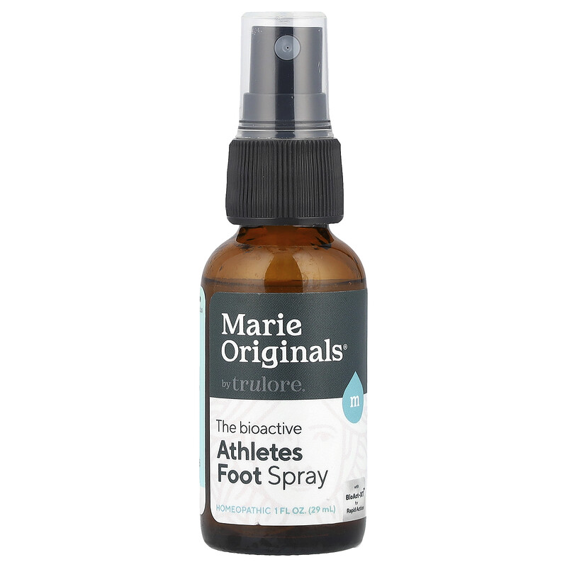 Marie Originals, Биоактивный спрей для ног для спортсменов, 29 мл (1 жидк. Унция)
Marie Originals, Биоактивный спрей для ног для спортсменов, 29 мл (1 жидк. Унция)