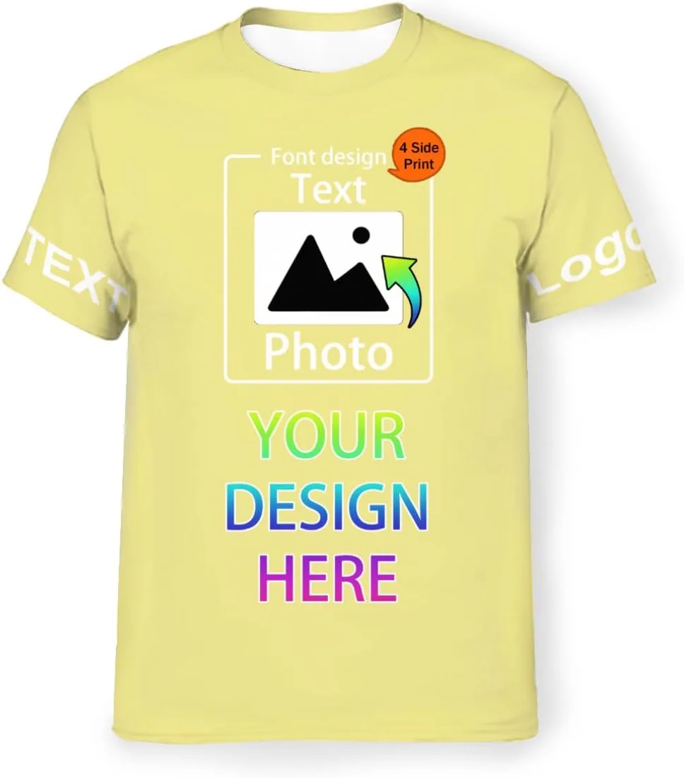 Персонализированная футболка Funny Two-Sided с принтом Text Photo, цвет Black Classic
Персонализированная футболка Funny Two-Sided с принтом Text Photo, цвет Black Classic