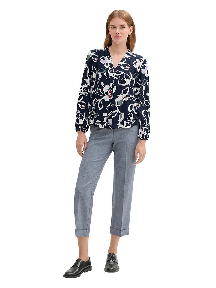 Блузка Tom Tailor, цвет dunkelblau/weiß
Блузка Tom Tailor, цвет dunkelblau/weiß