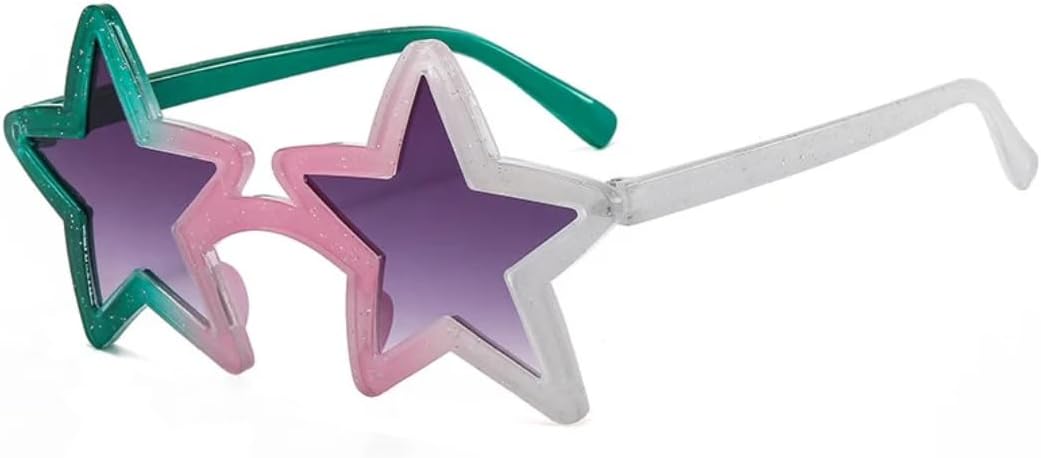 Модные женские солнцезащитные очки с радужной пятиконечной звездой, роскошные мужские очки для активного отдыха, путешествий, вечеринок, защита от УФ-излучения UV400 TVTBBVV, Green Pink Gray
Модные женские солнцезащитные очки с радужной пятиконечной звездой, роскошные мужские очки для активного отдыха, путешествий, вечеринок, защита от УФ-излучения UV400 TVTBBVV, Green Pink Gray