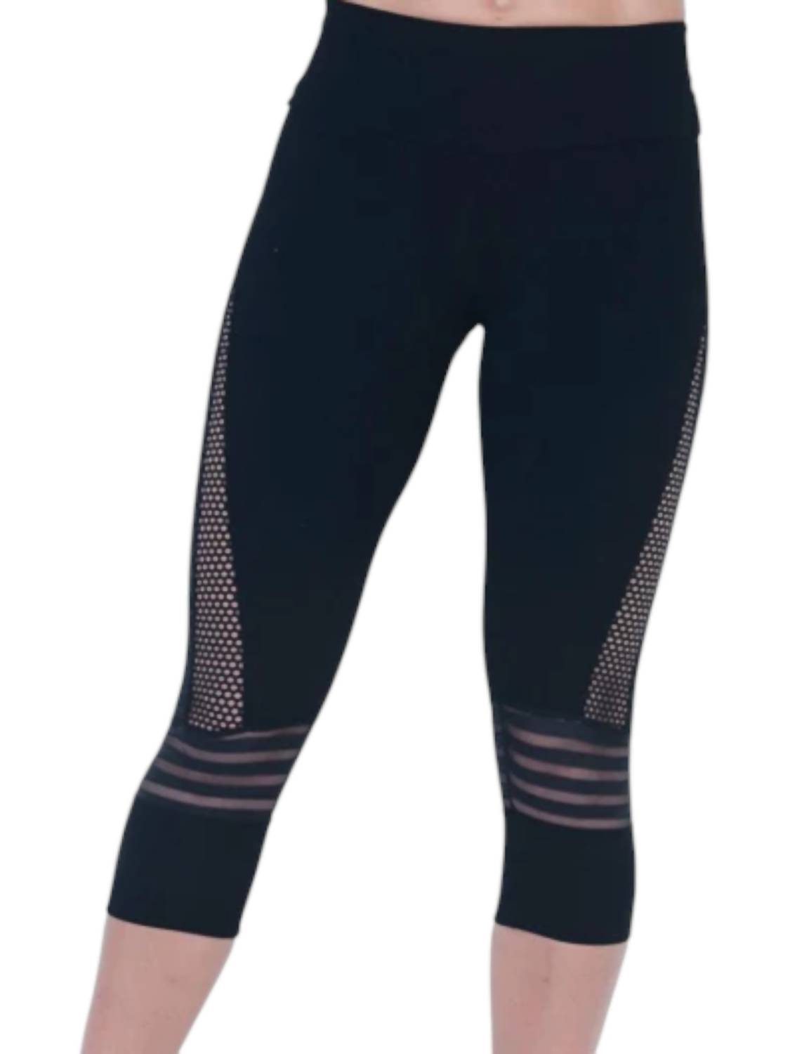 Брюки-капри Mesh With Me черного цвета Ballet Rocks
Брюки-капри Mesh With Me черного цвета Ballet Rocks