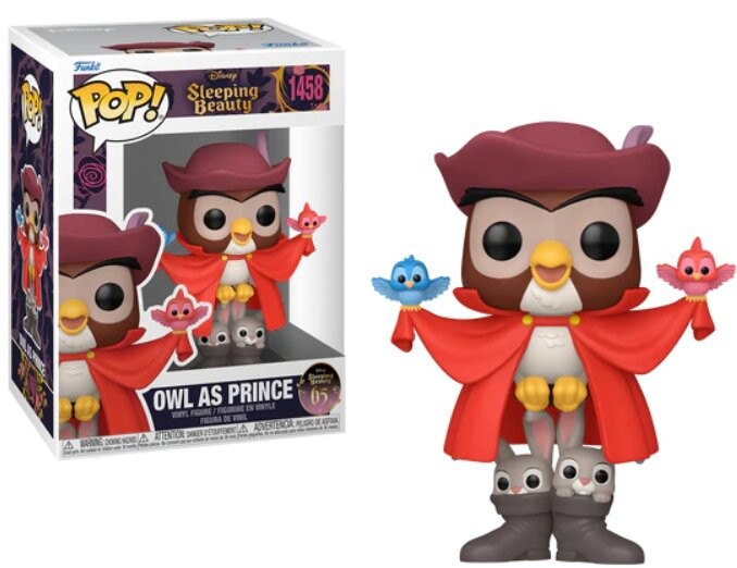 Funko POP! Спящая красавица disney1458 - сова в роли принца
Funko POP! Спящая красавица disney1458 - сова в роли принца