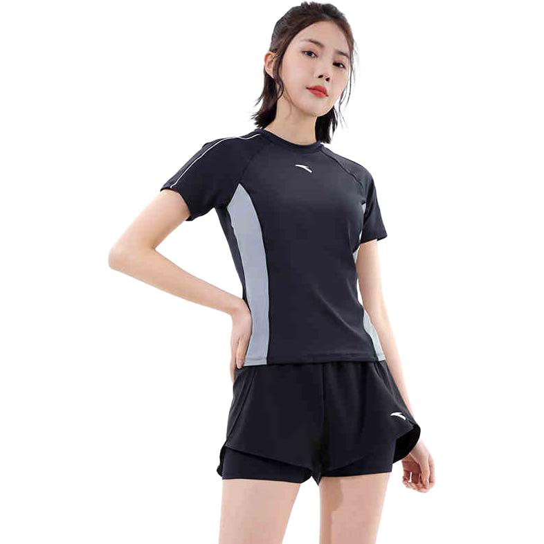 ANTA Двухкомпонентный купальник Women's Black Gray
ANTA Двухкомпонентный купальник Women's Black Gray