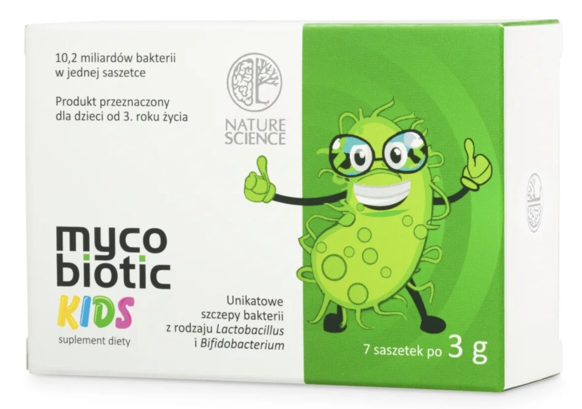 Nature Science Mycobiotic KIDS, Биологически активная добавка, 21 г Inna Marka 
Nature Science Mycobiotic KIDS, Биологически активная добавка, 21 г Inna Marka