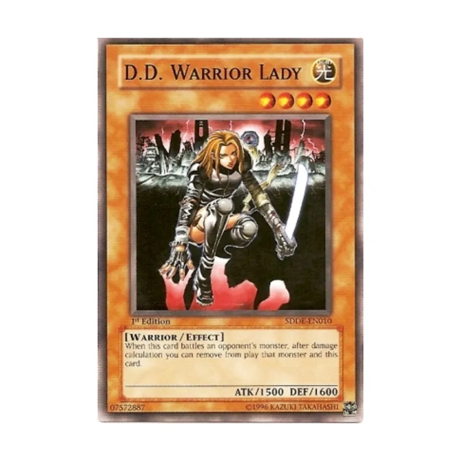 CCG Д.Д. Леди-Воительница (Обычная), Yu-Gi-Oh - Structure Deck - Dark Emperor - Singles
CCG Д.Д. Леди-Воительница (Обычная), Yu-Gi-Oh - Structure Deck - Dark Emperor - Singles