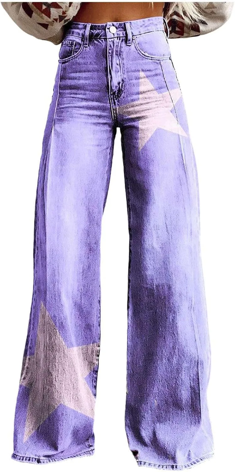 Женские богемные брюки-палаццо с цветочным принтом
Женские богемные брюки-палаццо с цветочным принтом