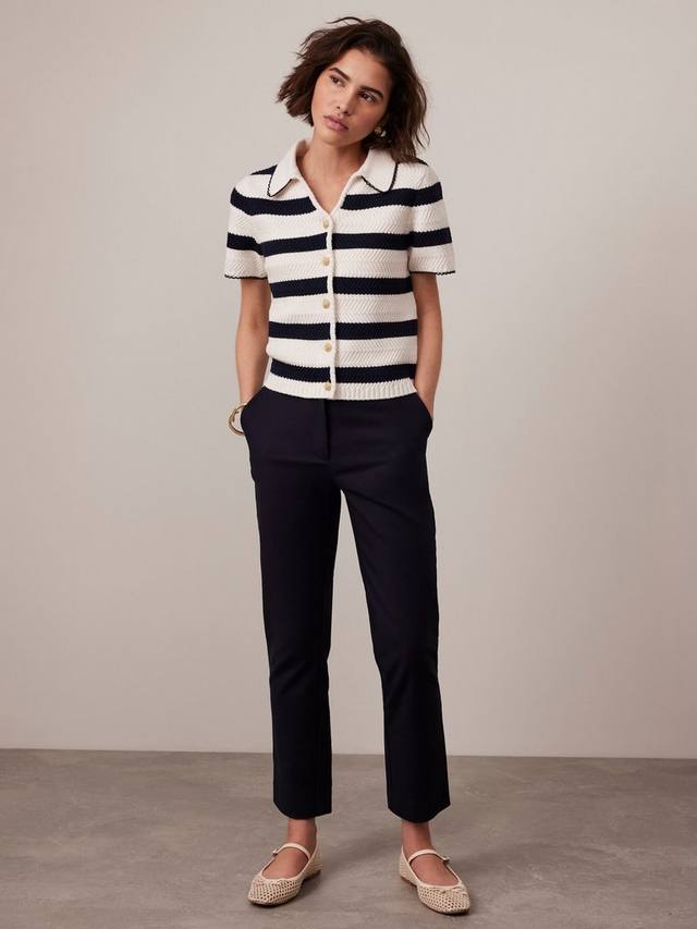 Укороченные зауженные брюки Mint Velvet, темно-синий
Укороченные зауженные брюки Mint Velvet, темно-синий