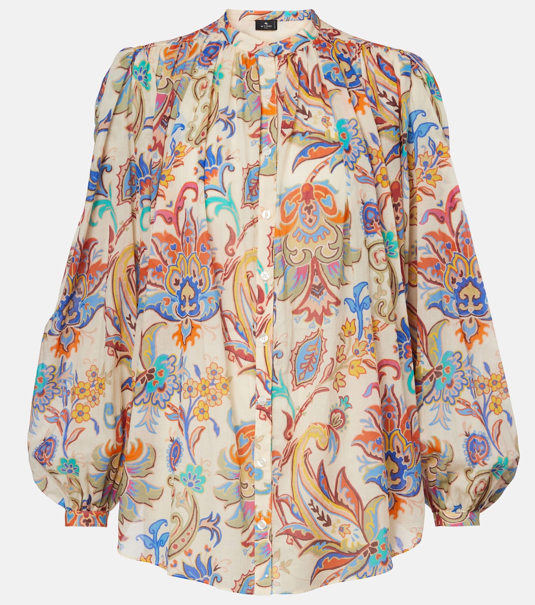 Блуза из хлопка с узором пейсли Etro, Stampa F. Do Bianco
Блуза из хлопка с узором пейсли Etro, Stampa F. Do Bianco