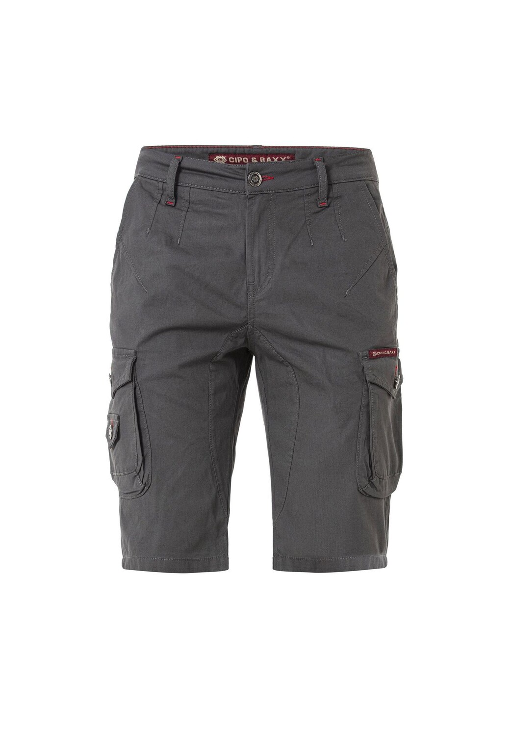Шорты с практичными карманами-карго CIPO & BAXX, серый
Шорты с практичными карманами-карго CIPO & BAXX, серый