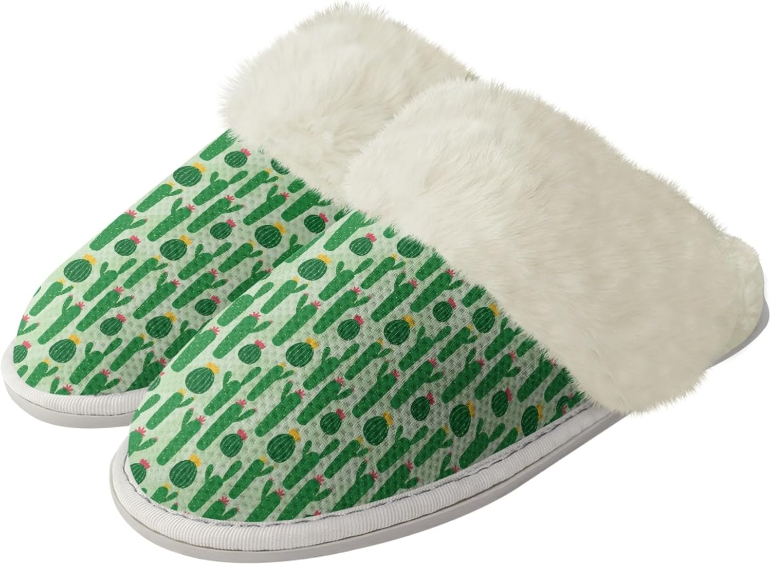 Тапочки Micoklinlin для женщин и мужчин, с плюшевой подкладкой, домашние фланелевые тапочки, зимние мягкие и теплые тапочки для дома, Cactus Patterns
Тапочки Micoklinlin для женщин и мужчин, с плюшевой подкладкой, домашние фланелевые тапочки, зимние мягкие и теплые тапочки для дома, Cactus Patterns