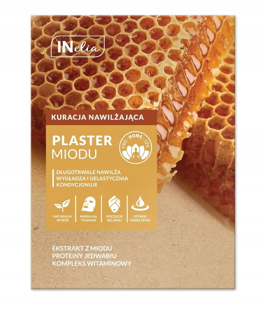 INelia, увлажняющая лечебная маска с сотами
INelia, увлажняющая лечебная маска с сотами