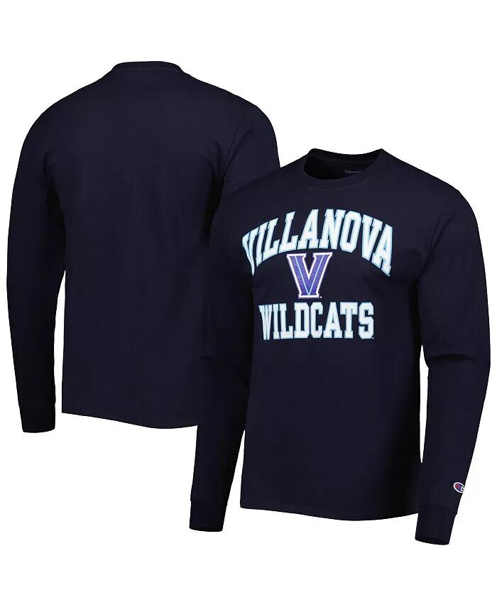 Мужская темно-синяя футболка с длинным рукавом Villanova Wildcats High Motor Champion
Мужская темно-синяя футболка с длинным рукавом Villanova Wildcats High Motor Champion