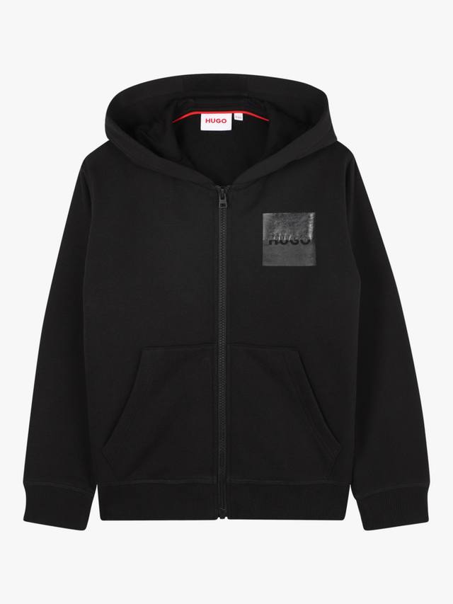 Детская худи на молнии из хлопковой смеси HUGO BOSS, Black
Детская худи на молнии из хлопковой смеси HUGO BOSS, Black