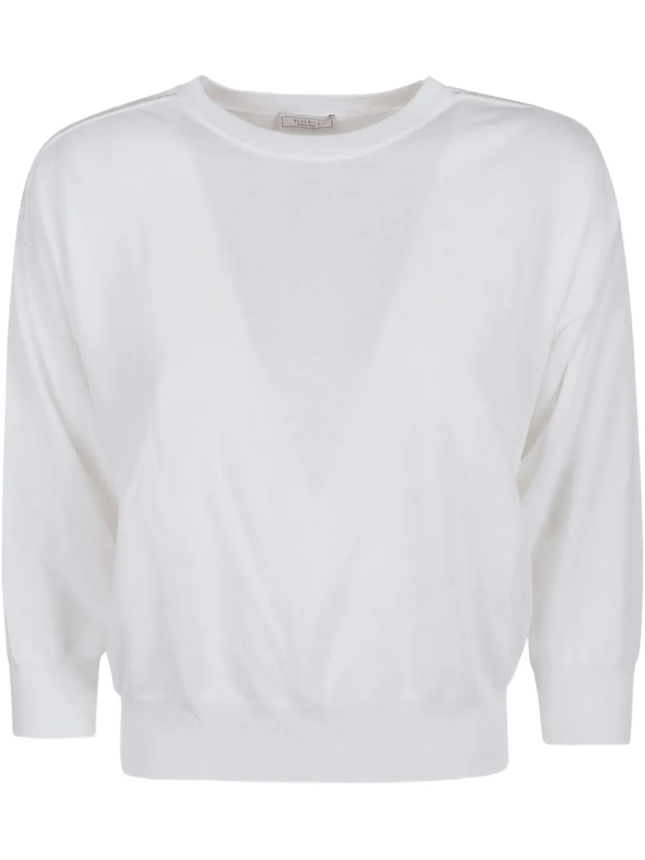 Свитер с приспущенными плечами Peserico, белый
Свитер с приспущенными плечами Peserico, белый