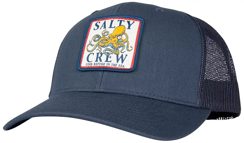 Мужская кепка дальнобойщика Salty Crew с чернилами в стиле ретро, темно-синий
Мужская кепка дальнобойщика Salty Crew с чернилами в стиле ретро, темно-синий