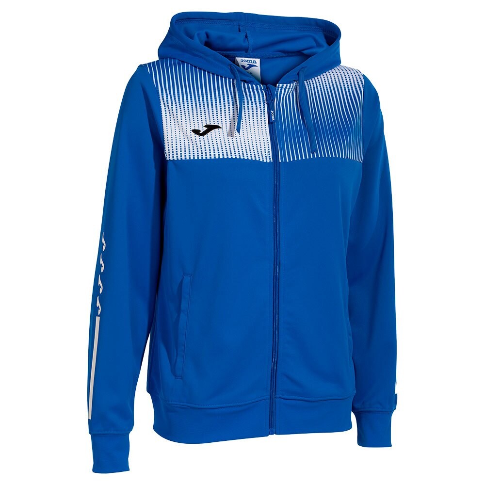 Толстовка Joma Full Zip, синий 
Толстовка Joma Full Zip, синий
