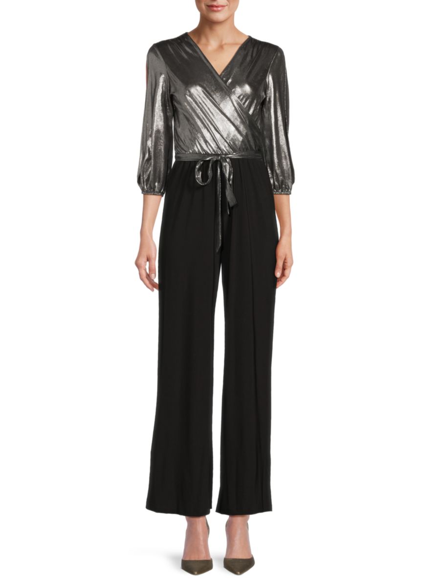 Комбинезон с металлической отделкой Tash+Sophie, серебряный
Комбинезон с металлической отделкой Tash+Sophie, серебряный