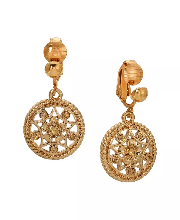 Круглые серьги-клипсы с кристаллами 2028, beige
Круглые серьги-клипсы с кристаллами 2028, beige