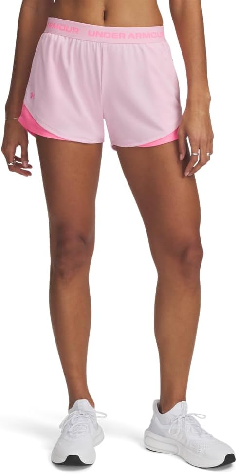 Under Armour женские шорты Tech Play Up Twist, (650) Pink/Fluo Pink
Under Armour женские шорты Tech Play Up Twist, (650) Pink/Fluo Pink