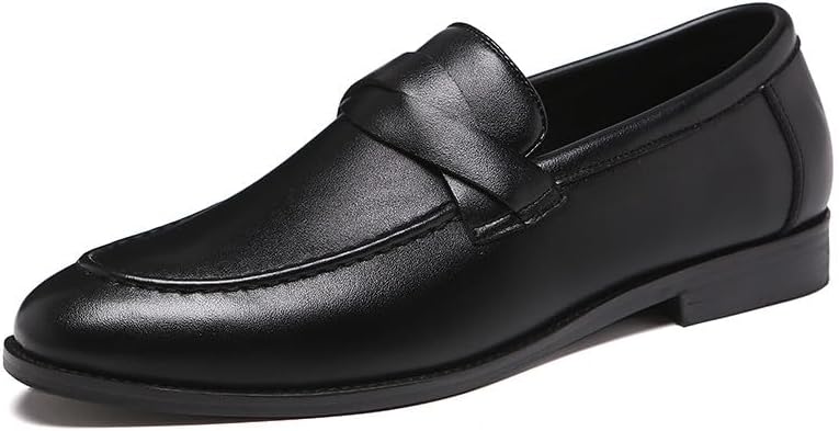 Мужские слипоны-лоферы, классические лоферы с мыском-мок и вставкой для монеты, для свадьбы, официальных мероприятий и офиса Santimon, черный
Мужские слипоны-лоферы, классические лоферы с мыском-мок и вставкой для монеты, для свадьбы, официальных мероприятий и офиса Santimon, черный