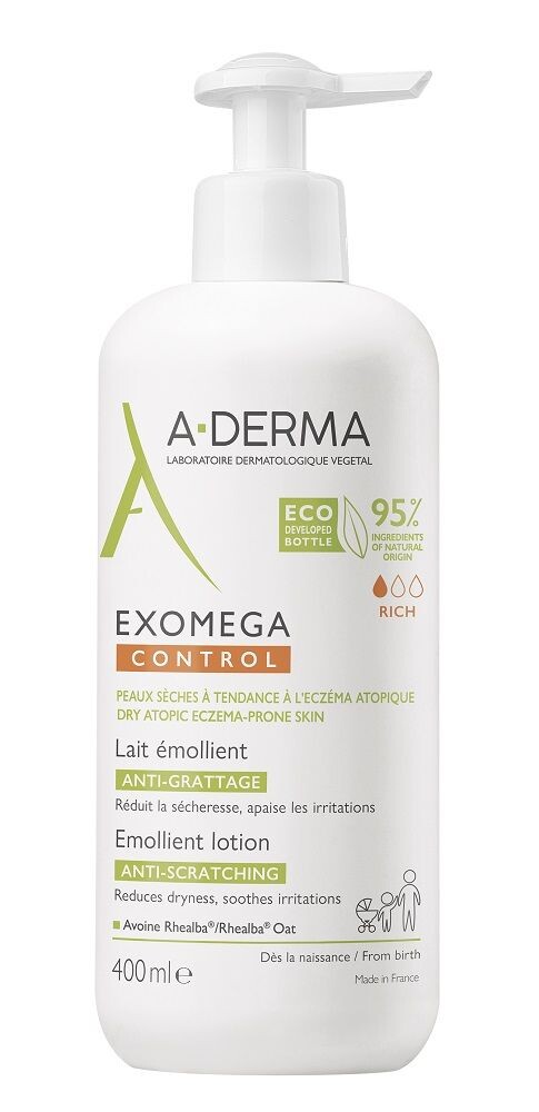 Aderma Exomega Control молочко для тела, 400 ml
Aderma Exomega Control молочко для тела, 400 ml